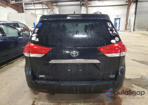 2011 Toyota Sienna Limited from USA, damaged, VIN 5TDDK3DC3BS027730